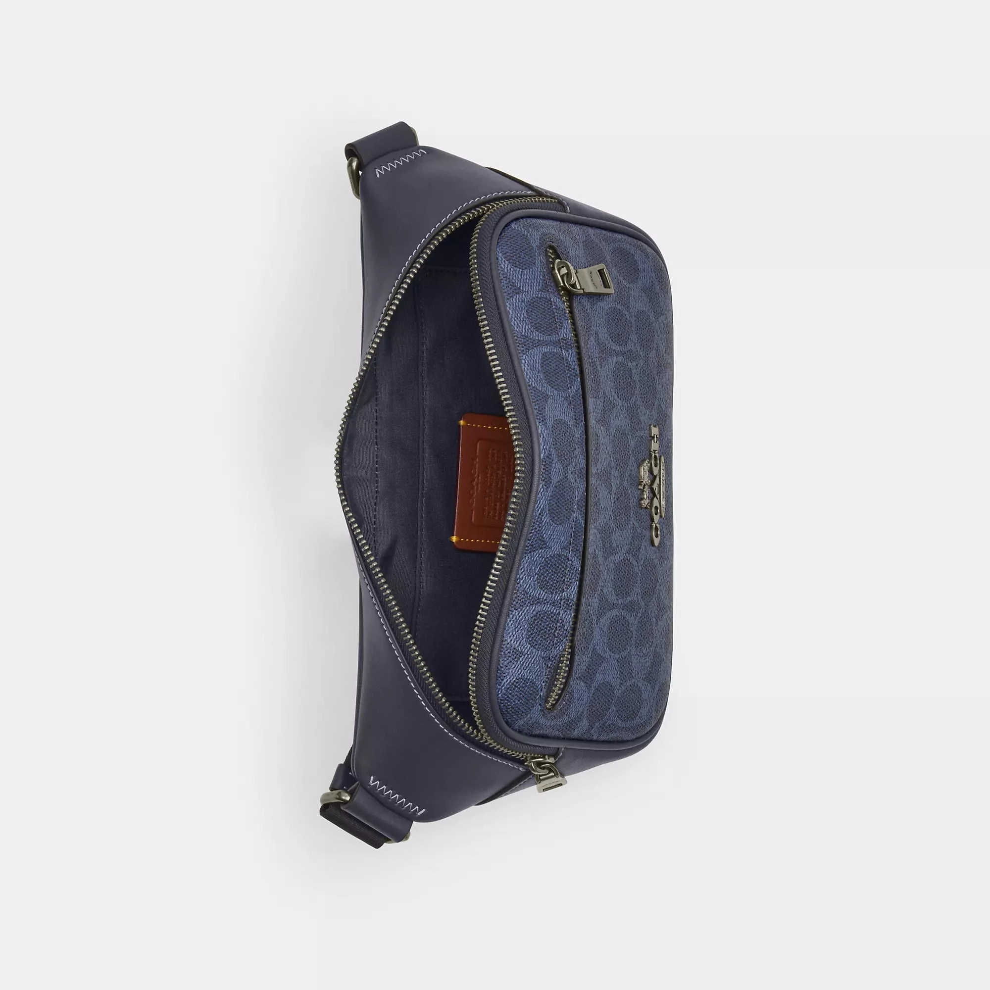 Coach Outlet Elias Belt Bag In Signature Canvas