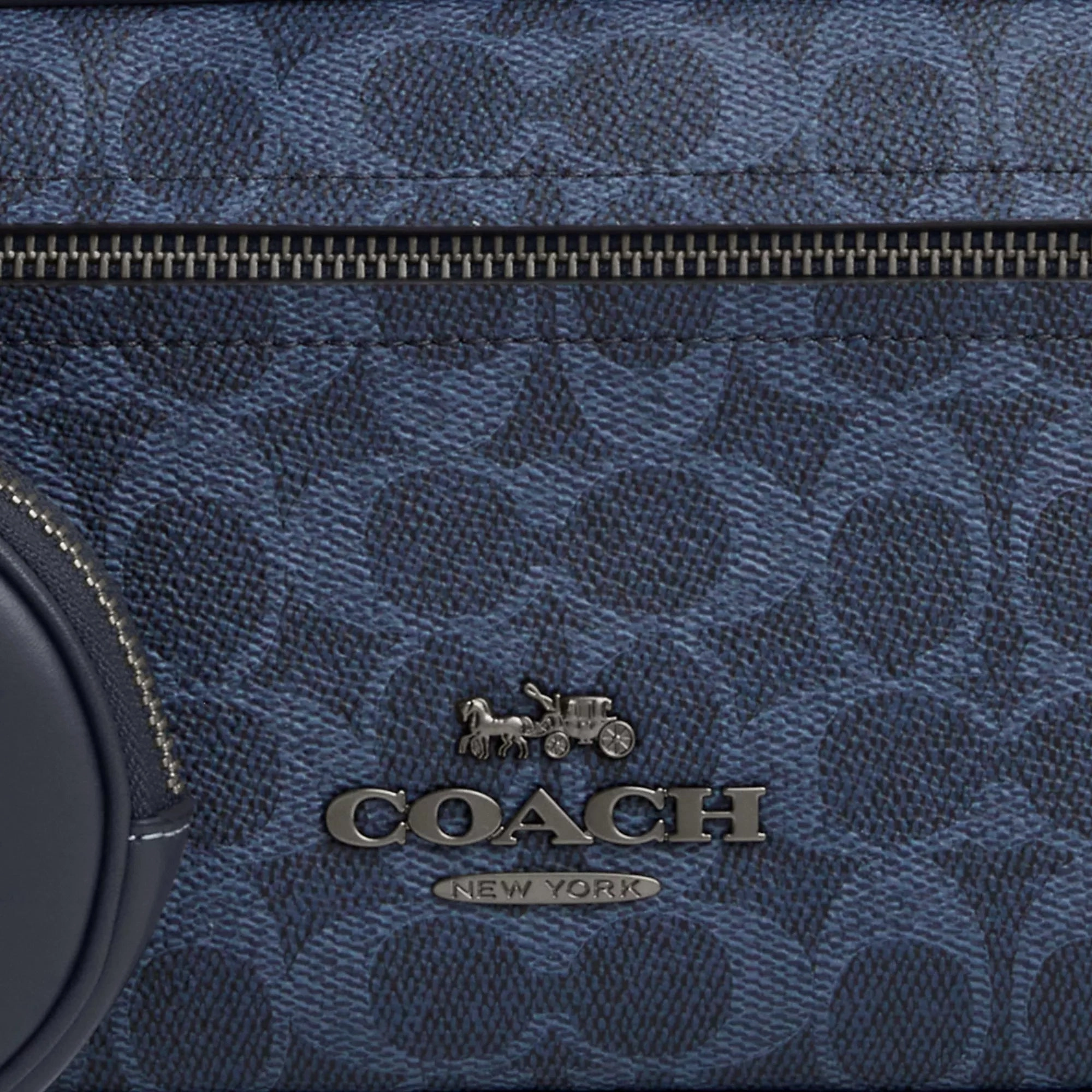 Coach Outlet Elias Belt Bag In Signature Canvas