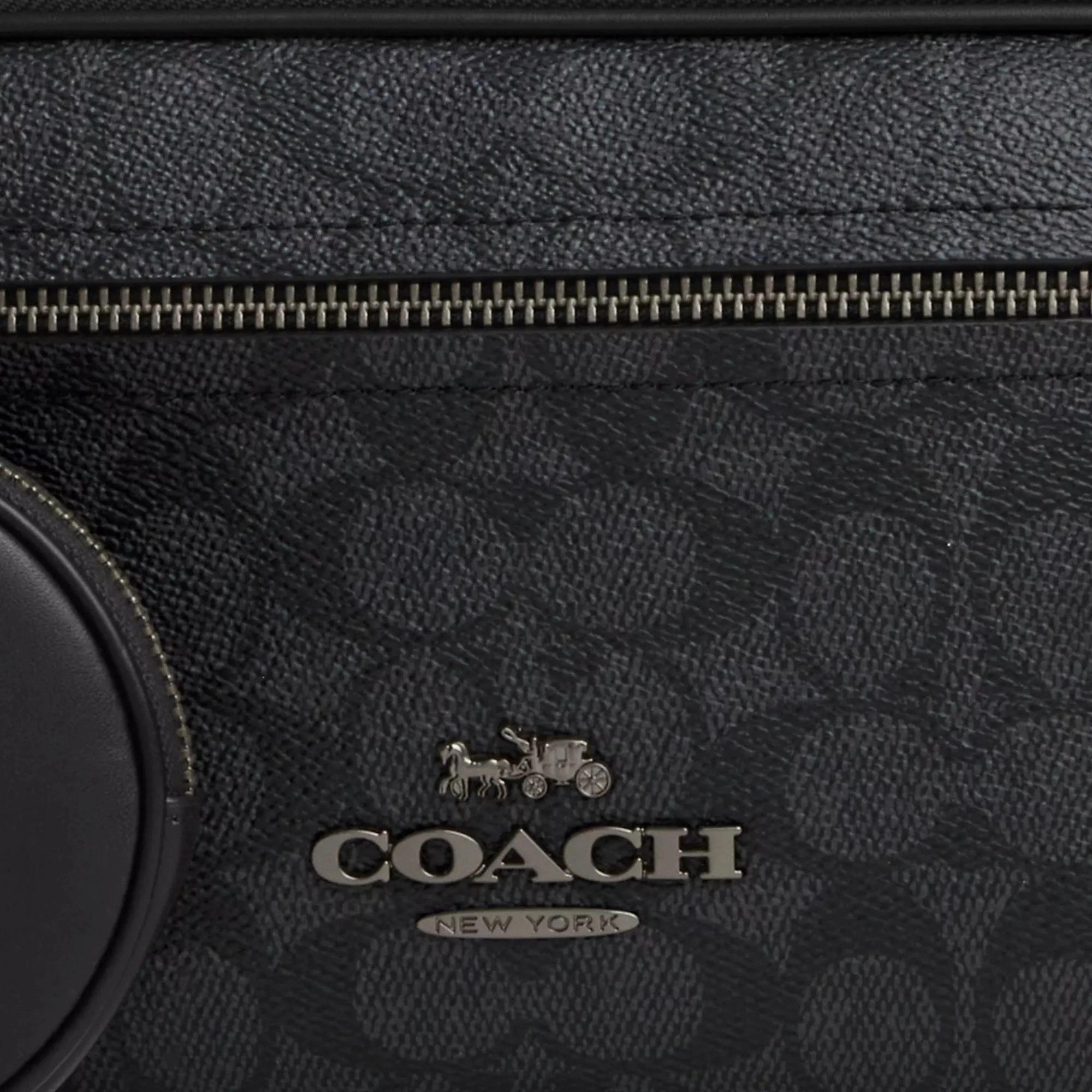 Coach Outlet Elias Belt Bag In Signature Canvas