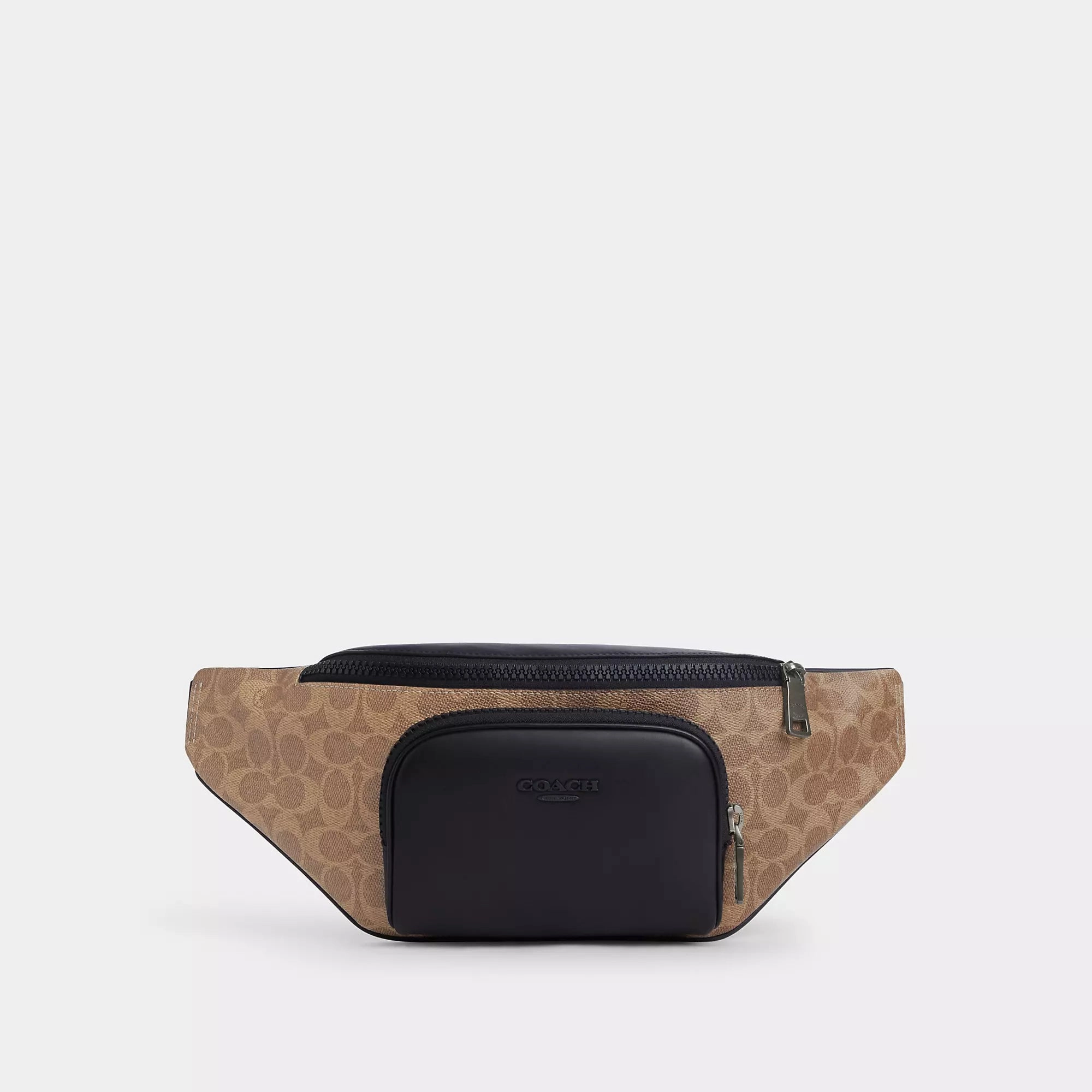 Coach Outlet Racer Belt Bag In Signature