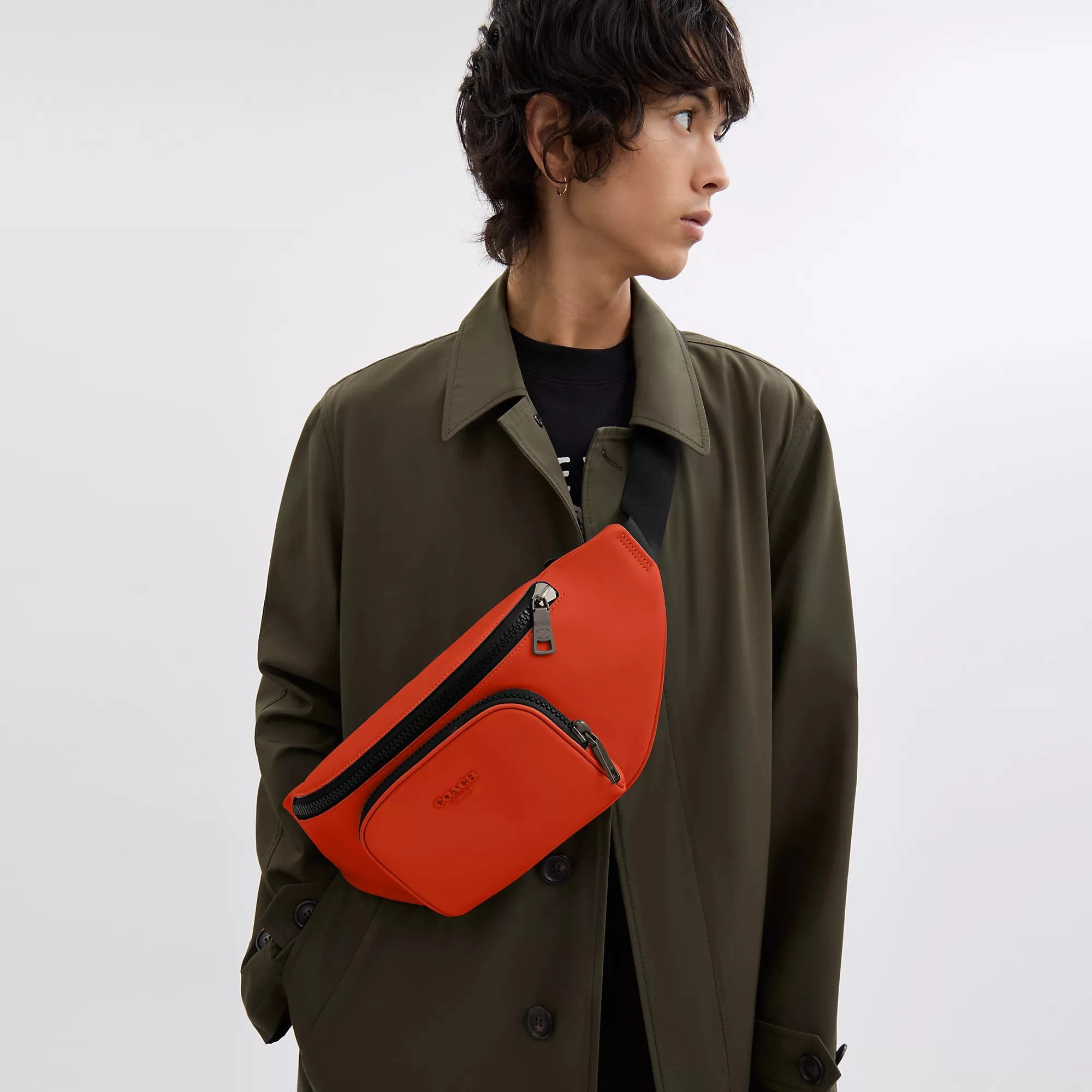 Coach Outlet Racer Belt Bag In Smooth Leather