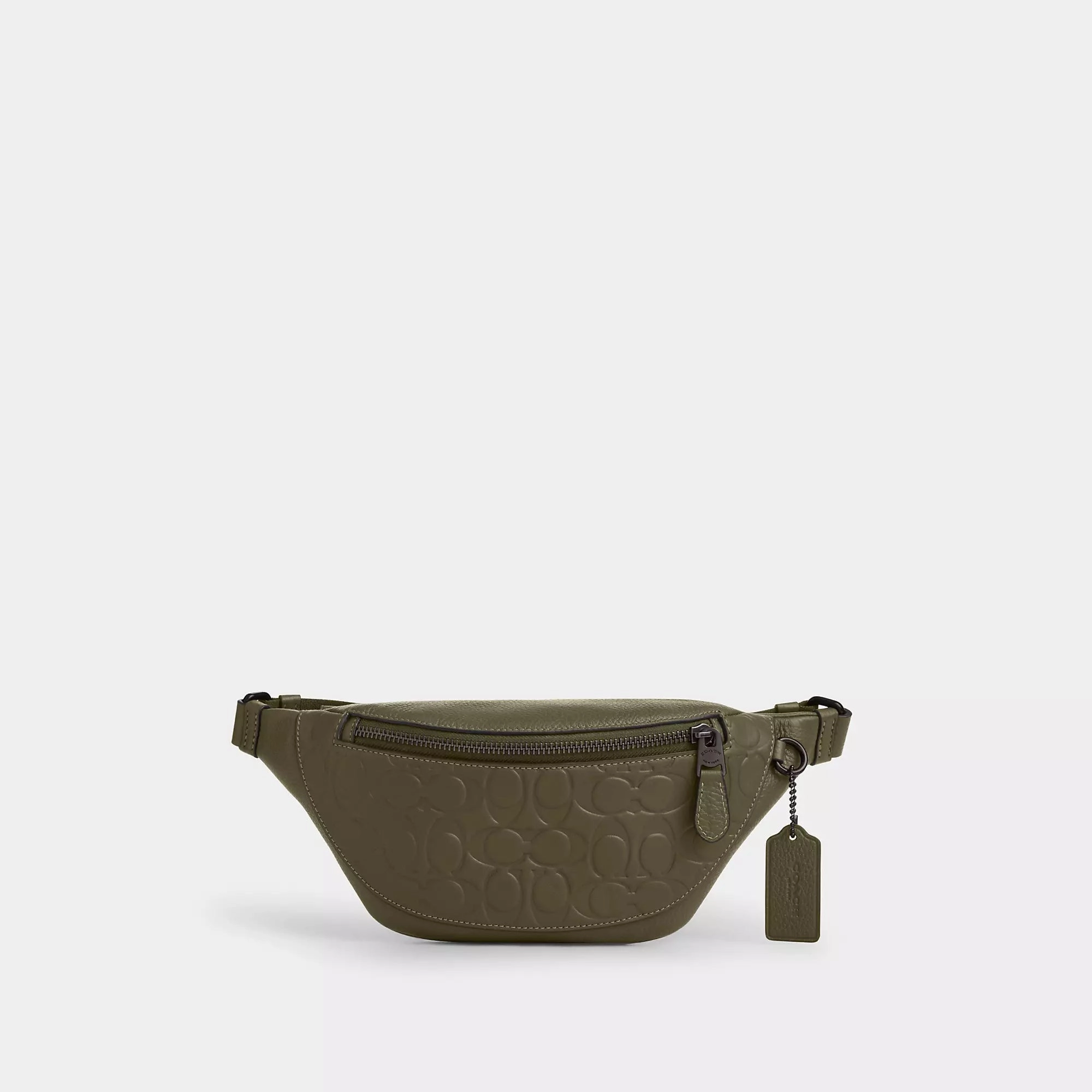 Coach Outlet Warren Mini Belt Bag In Signature Leather