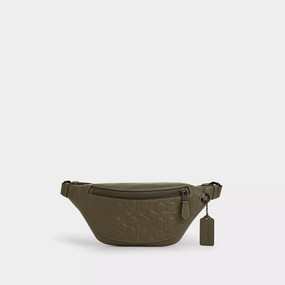 Coach Outlet Warren Mini Belt Bag In Signature Leather