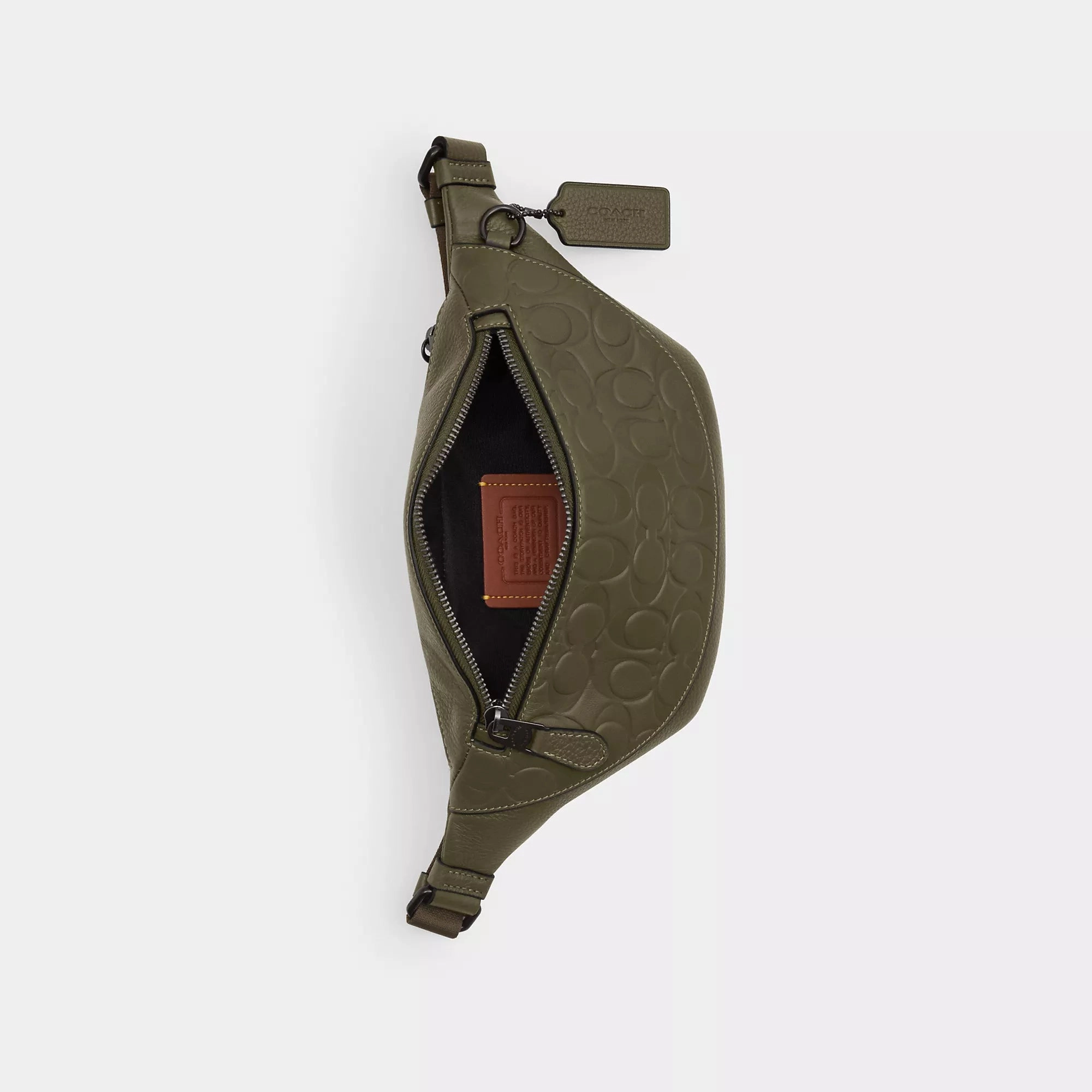 Coach Outlet Warren Mini Belt Bag In Signature Leather