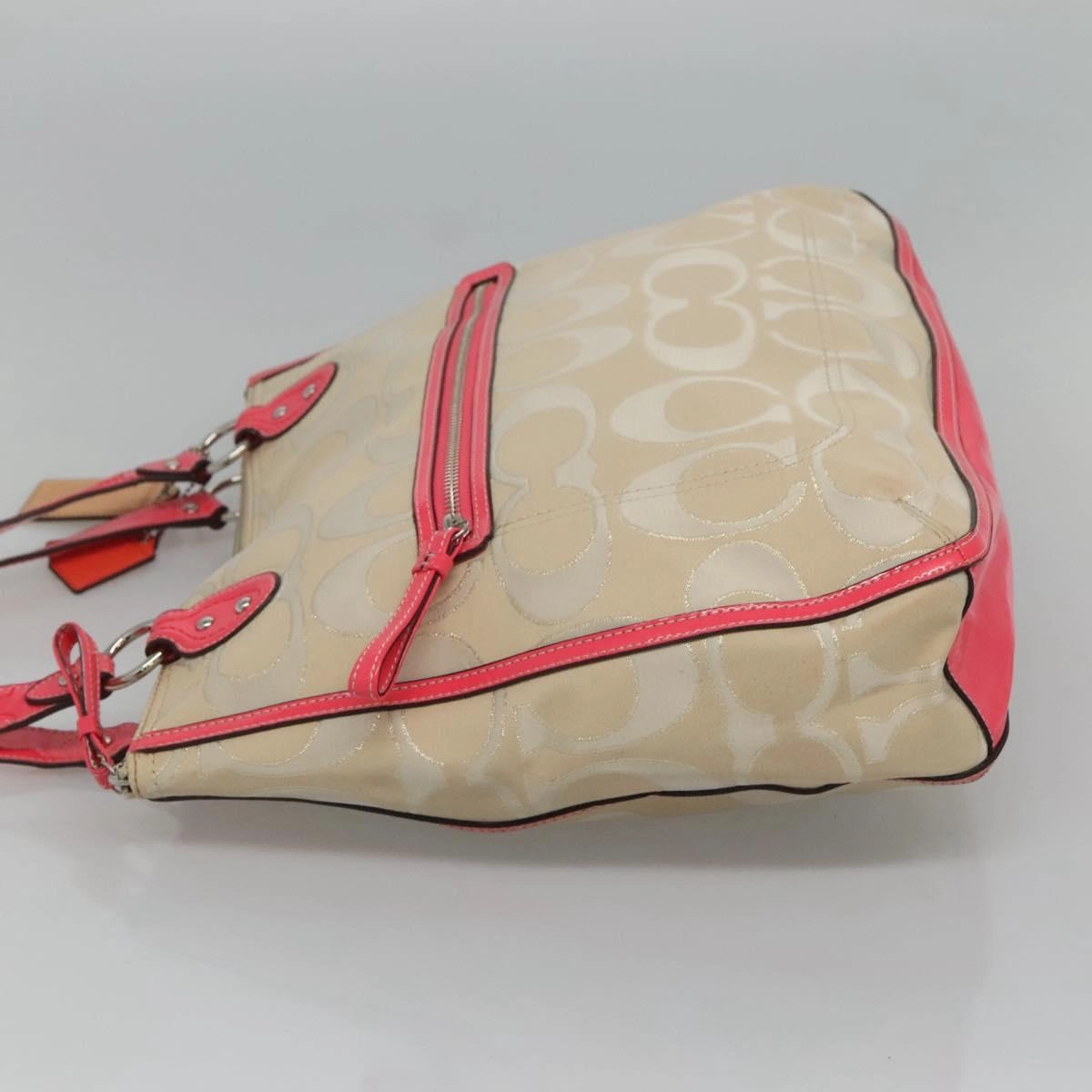 Coach Poppy Canvas Tote Bag (Pre-Owned)