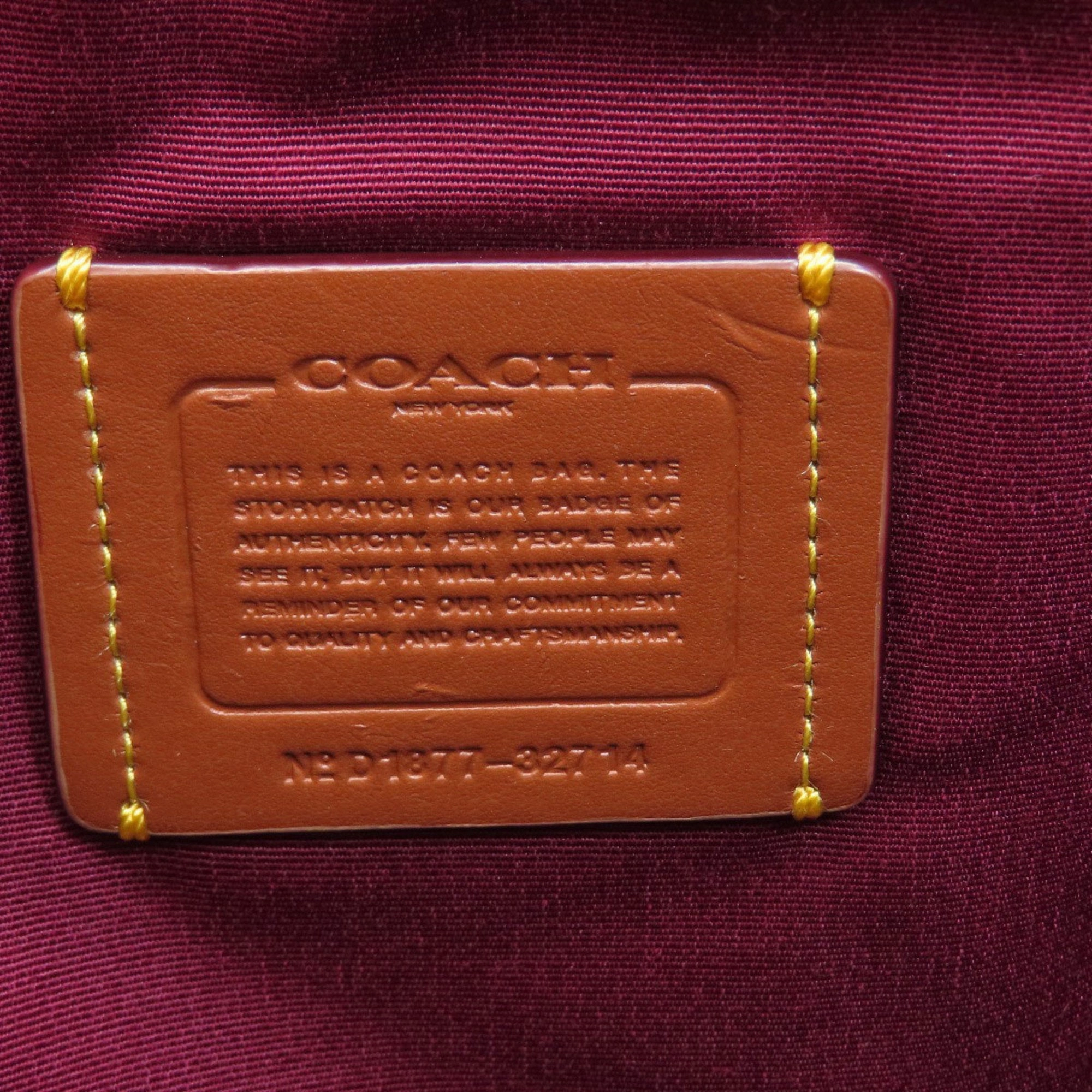 Coach  Pvc Tote Bag (Pre-Owned)