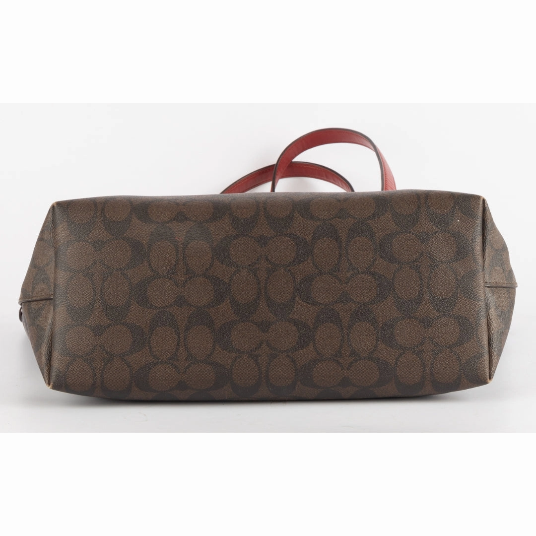 Coach Signature Canvas Gallery Tote Bag