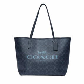Coach Signature Canvas Tote Bag