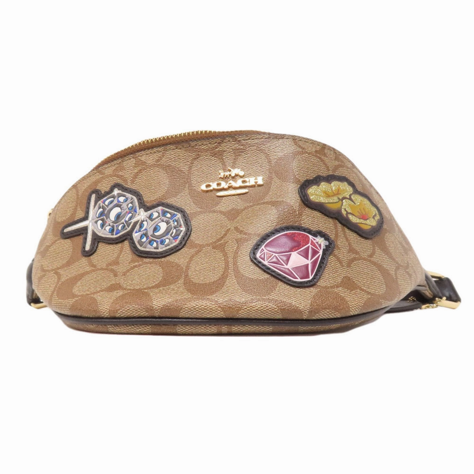Coach Signature Pvc Sling Bag (Pre-Owned)