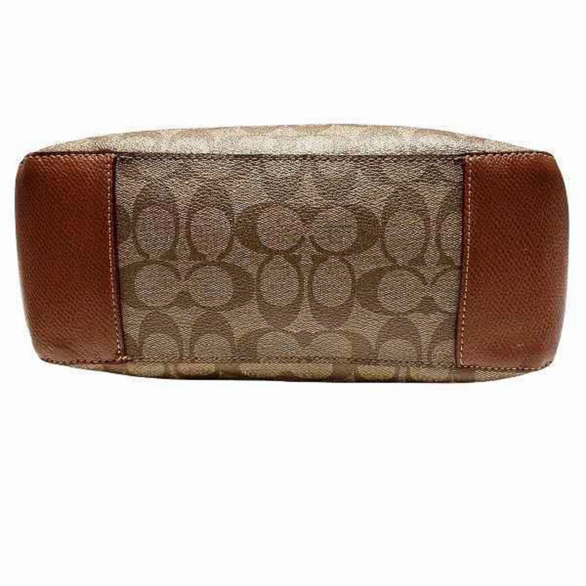 Coach Signature Pvc Tote Bag (Pre-Owned)