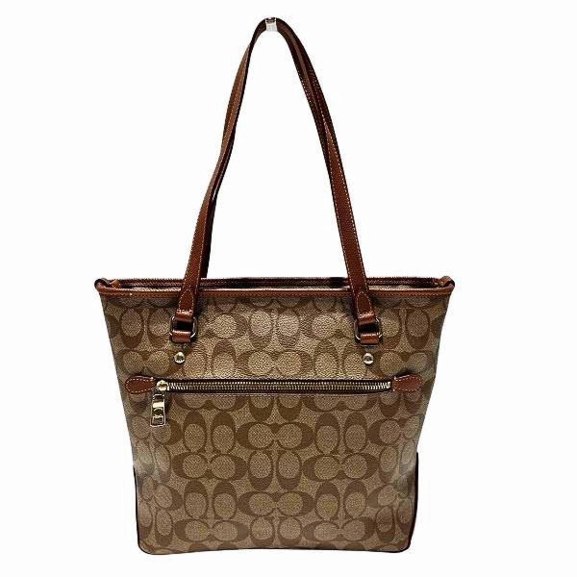 Coach Signature Pvc Tote Bag (Pre-Owned)