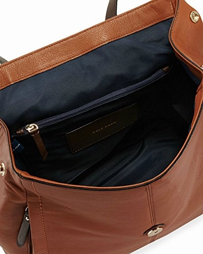 Cole Haan Addey Ii Leather Backpack Woodbury/Chocolate