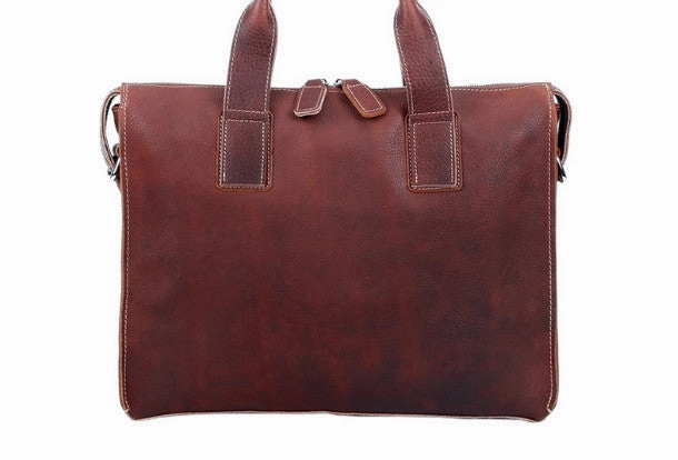 Cool leather mens Briefcase laptop Briefcase Work Briefcases shoulder bag for Men