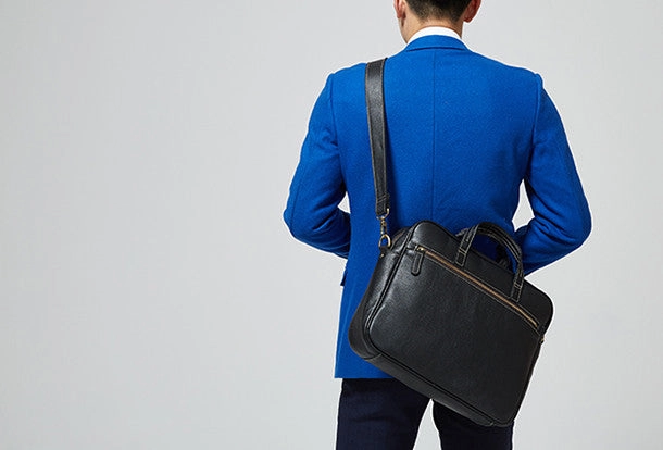 Cool Leather mens Briefcase Vintage Business Briefcase laptop Briefcases for Men