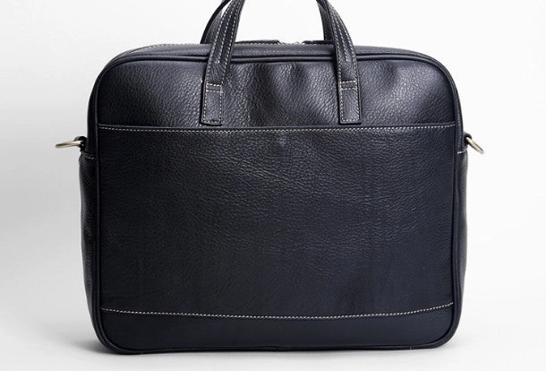 Cool Leather mens Briefcase Vintage Business Briefcase laptop Briefcases for Men