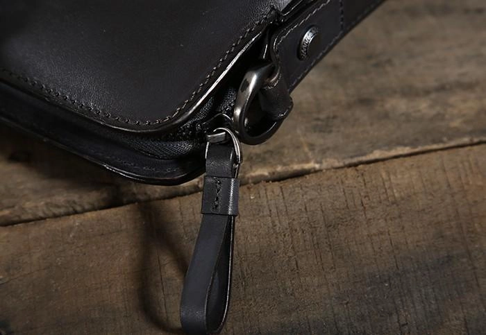 Cool Leather Mens Briefcases Work Bag Business Bags Laptop Bag for men