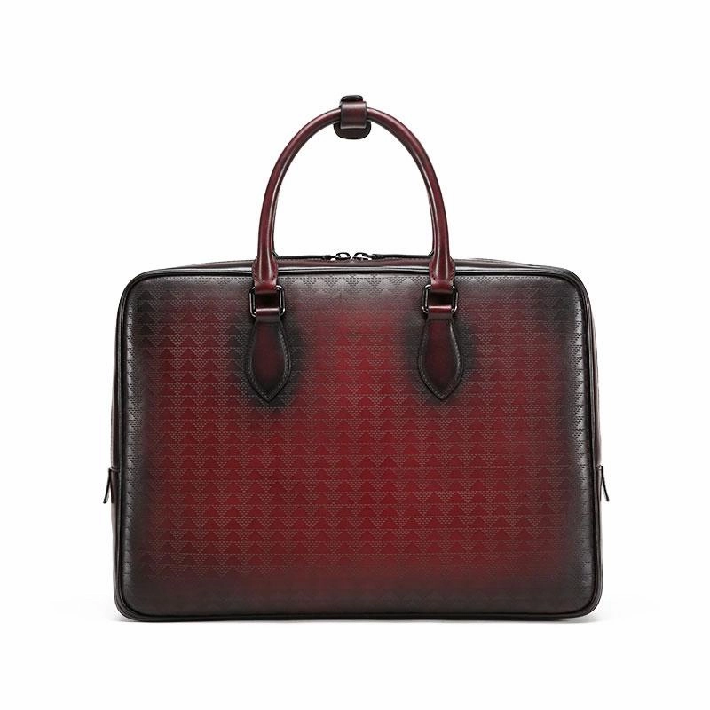 Cool Leather Mens Briefcases Work Bag Laptop Bag Business Bag for Men