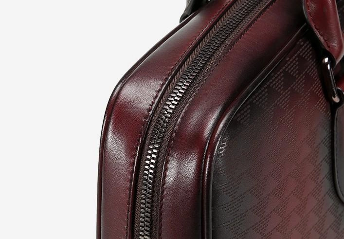 Cool Leather Mens Briefcases Work Bag Laptop Bag Business Bag for Men