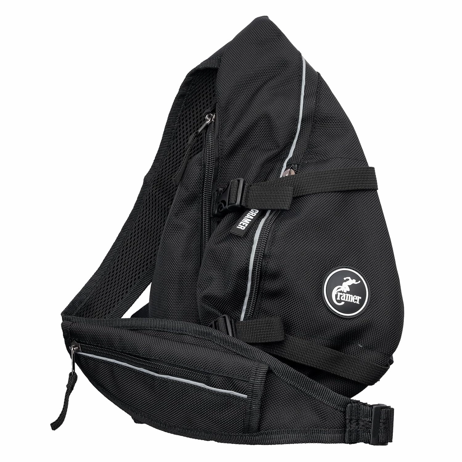 Cramer AT Messenger Pack for Athletic Trainers, Durable Over the Shoulder Sling Bag, Fanny Pack Alternative, Lightweight Training Kit Carries Essential Supplies, Including Tape and Scissors, Empty