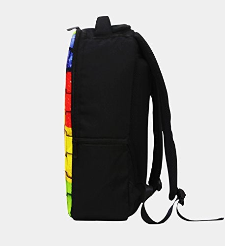 Crazytravel Stylish School Laptop Shoulder Backpack Books Bags Case For Teens Girls Men Hiking