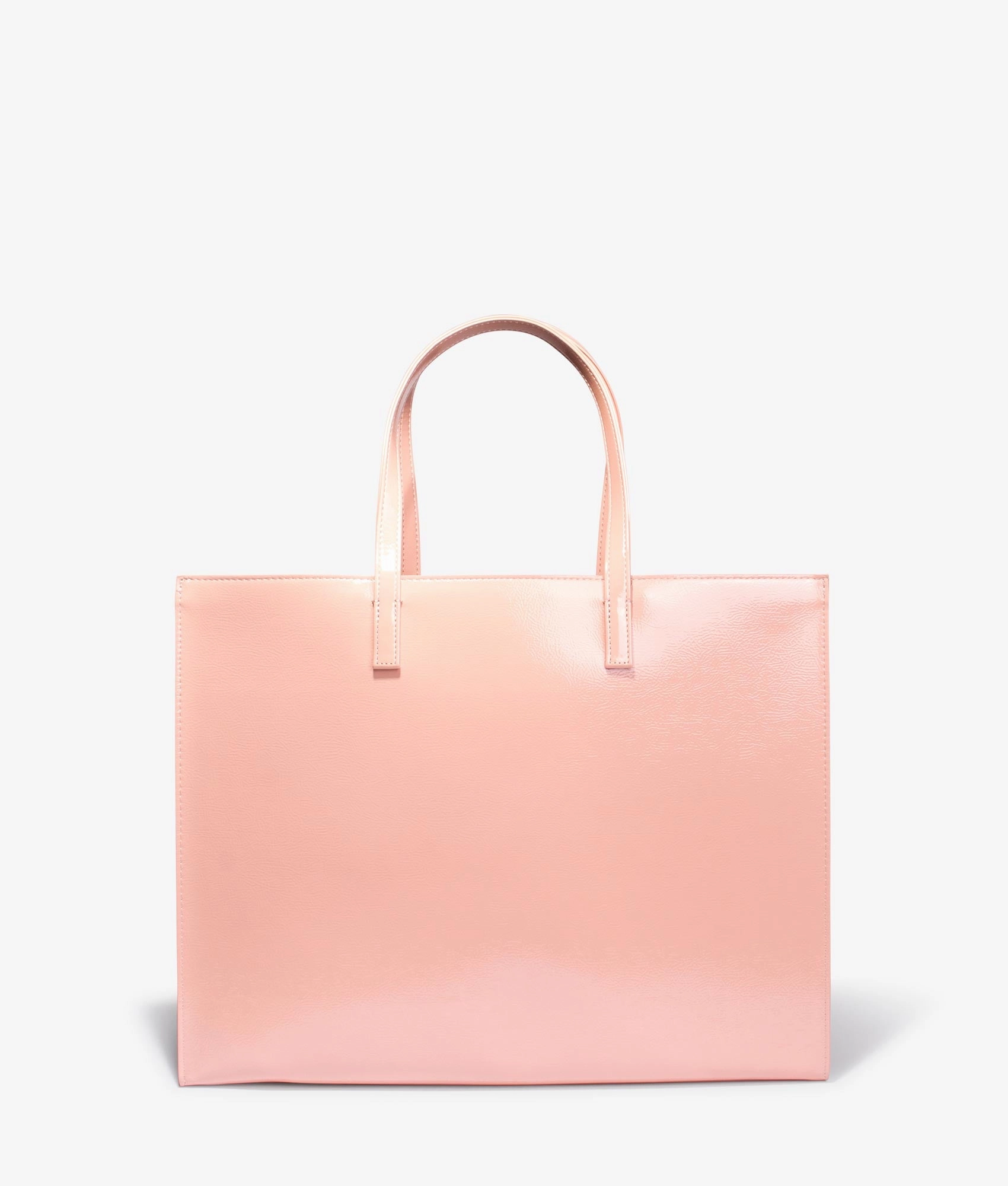 Crikon east west crinkle shopper in light pink