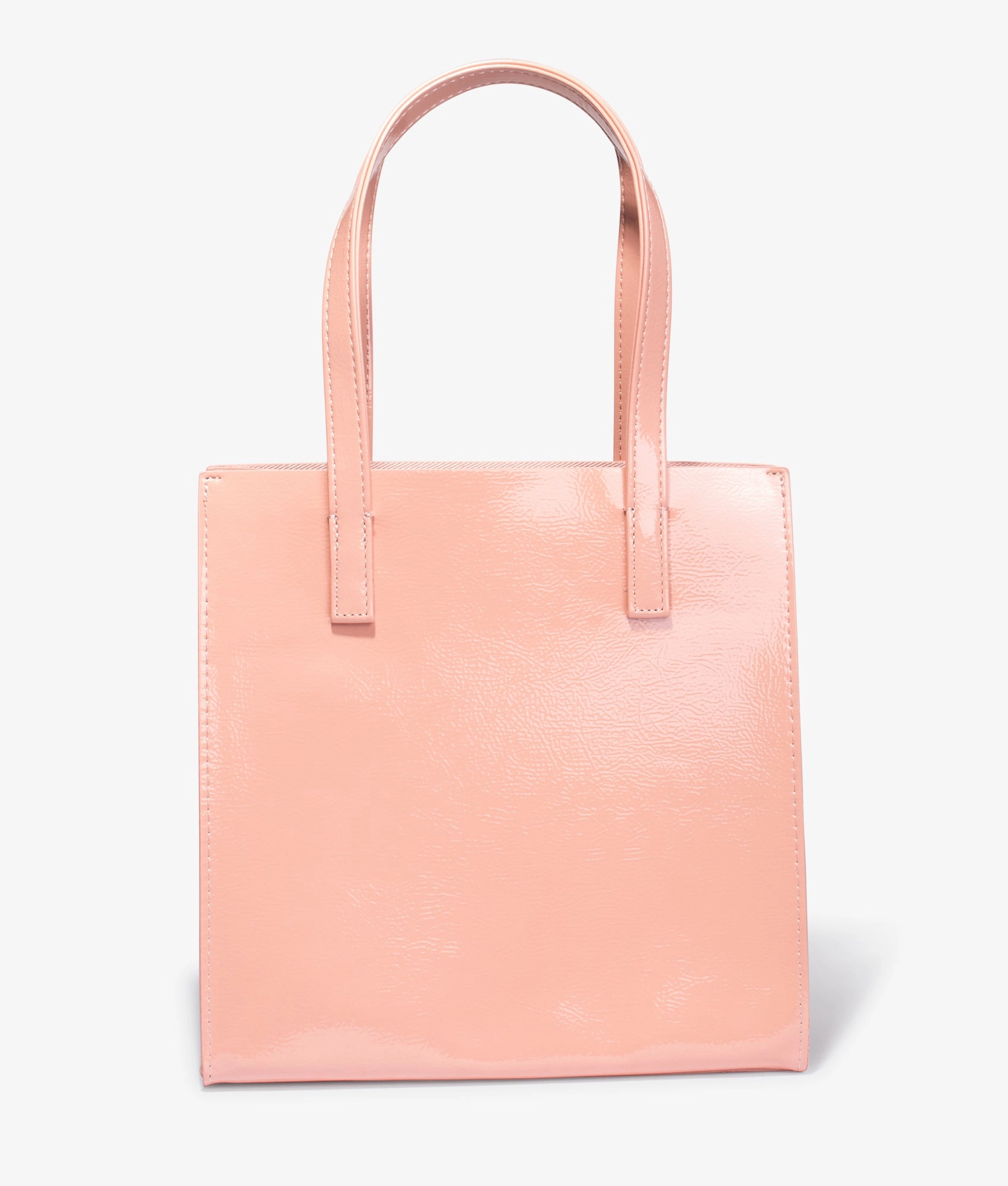 Crinion crinkle small shopper in light pink