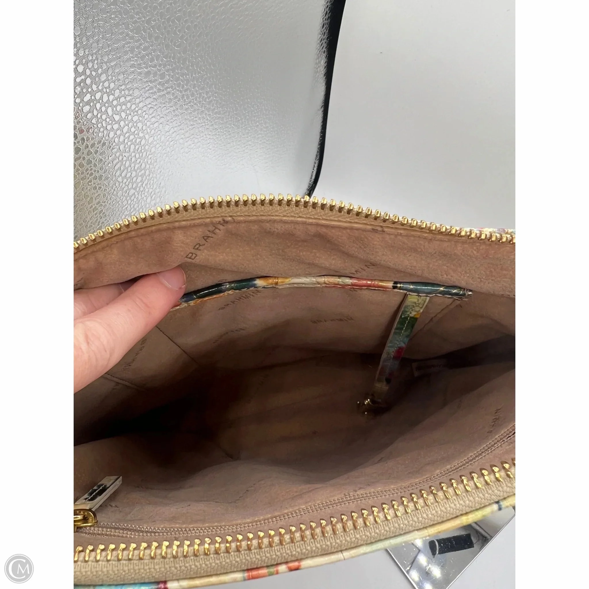 Crossbody Designer By Brahmin, Size: Medium