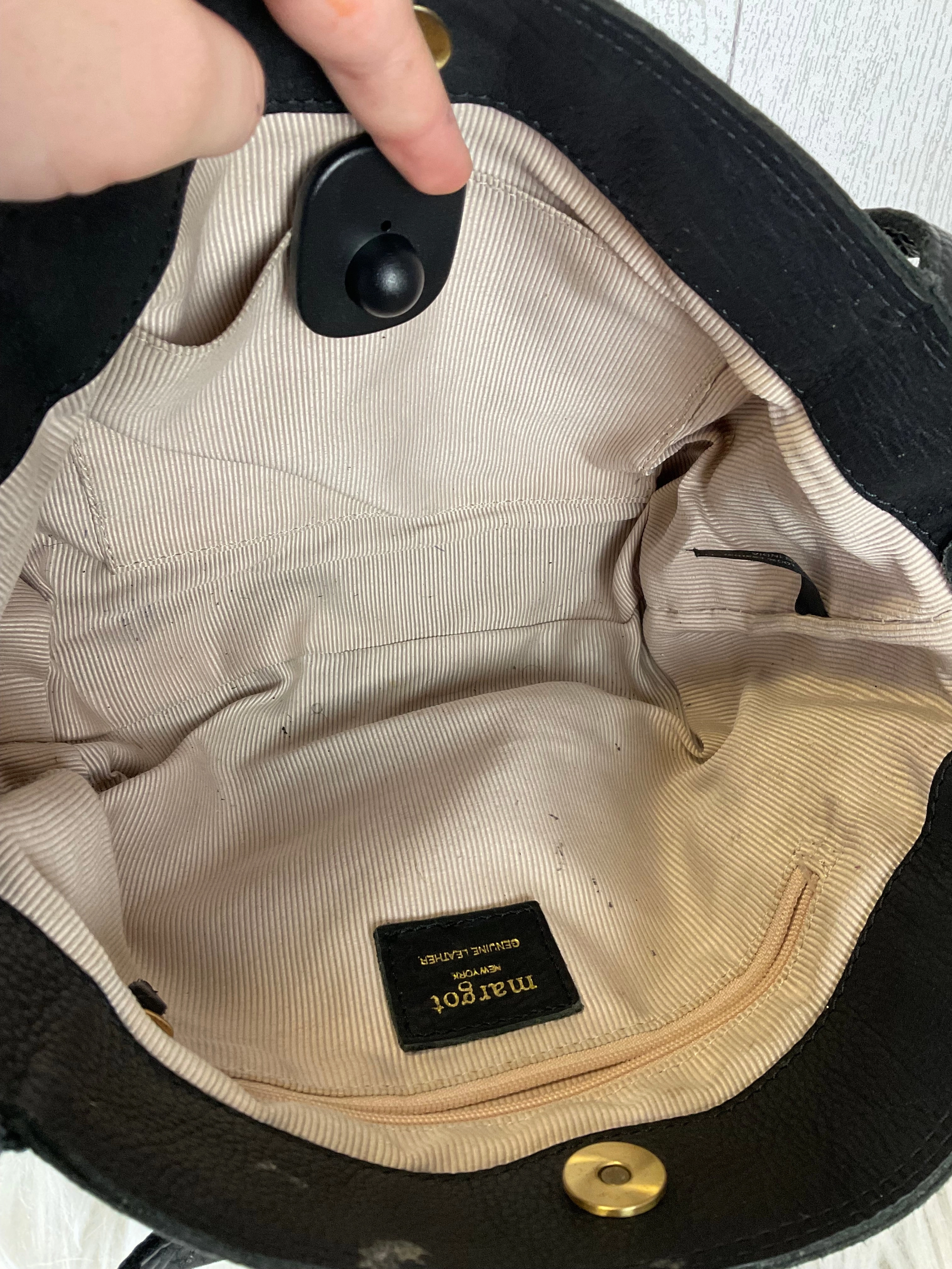 Crossbody Designer By Margot, Size: Small