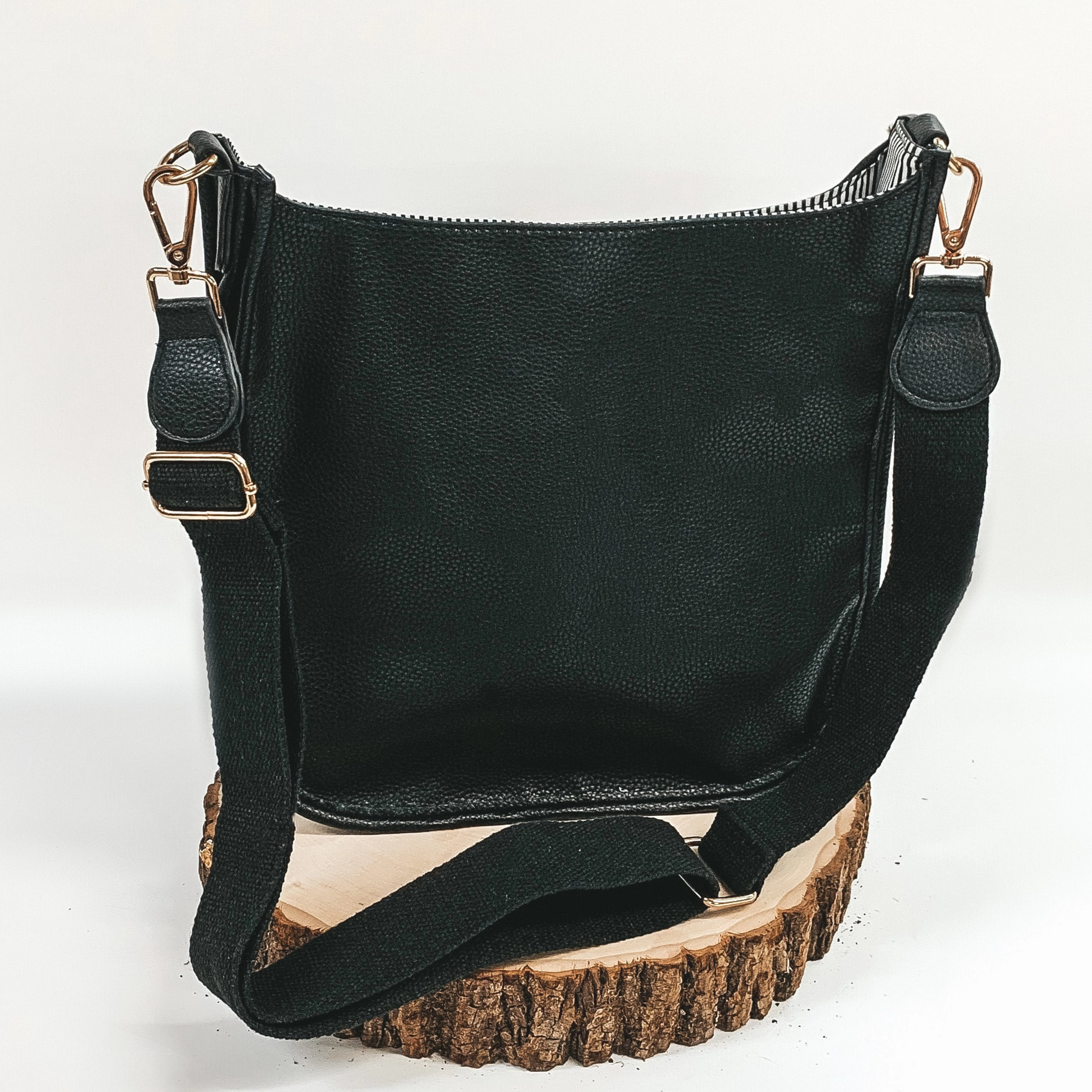 Crossbody Travel Purse in Black