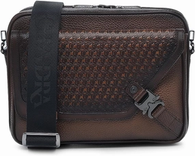 CUADRA | Genuine Leather Messenger Bag for Men, Exclusive and Practical Design BOC30RS Honey