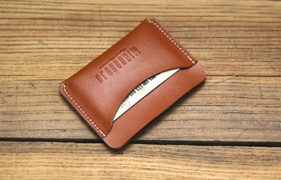 Cute LEATHER Womens Brown Small Wallet Leather Card Wallet FOR Women