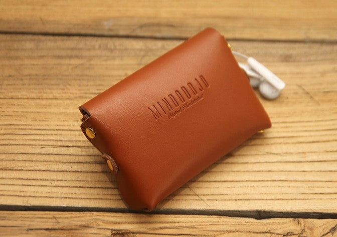 Cute LEATHER Womens Small Change Wallet Leather Card Wallet FOR Women