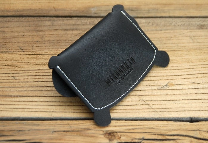 Cute LEATHER Womens Small Hippo Change Wallet Leather Card Wallet FOR Women