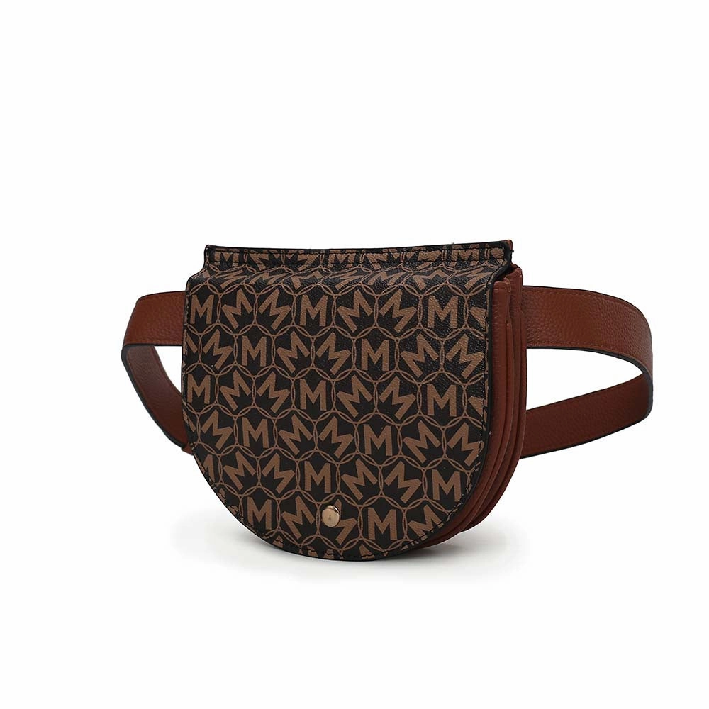 Daksha Signature Half Moon Belt Waist Bag by Mia K