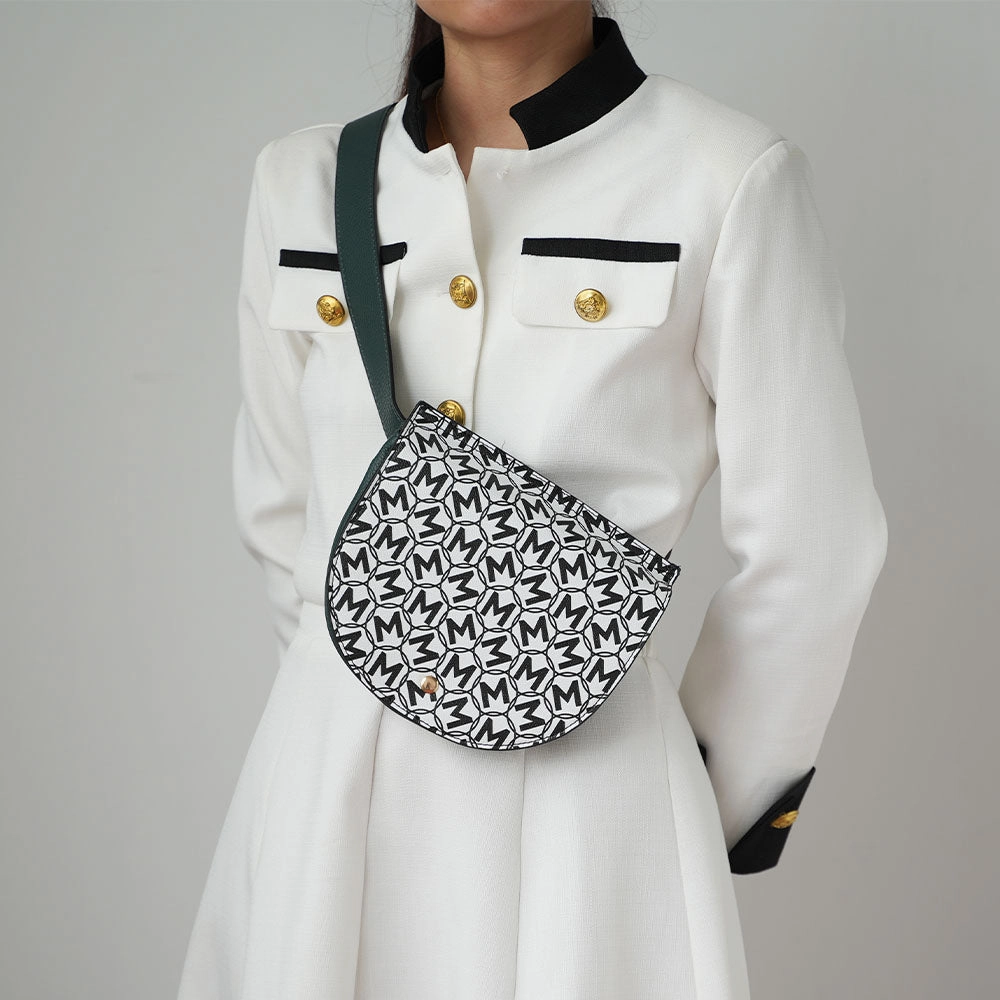 Daksha Signature Half Moon Belt Waist Bag by Mia K