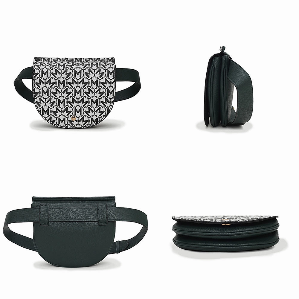 Daksha Signature Half Moon Belt Waist Bag by Mia K