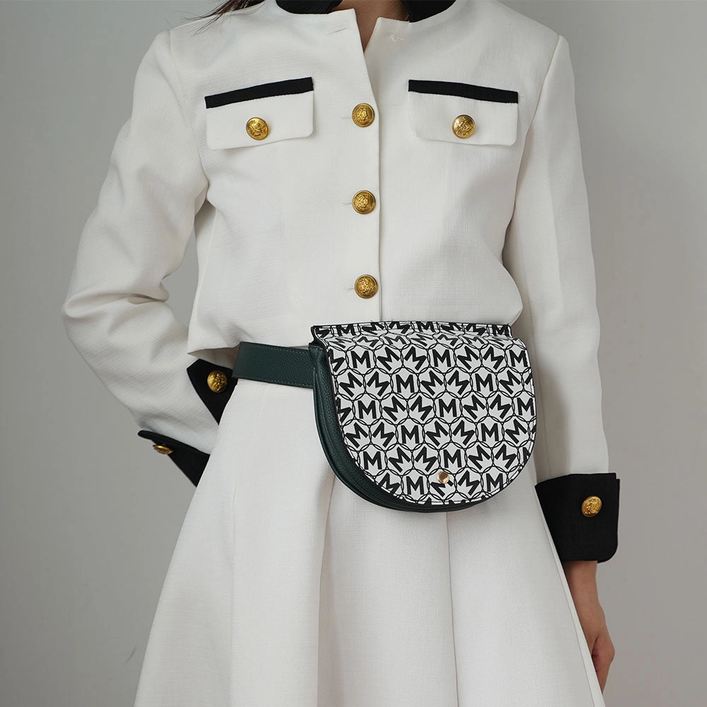 Daksha Signature Half Moon Belt Waist Bag by Mia K
