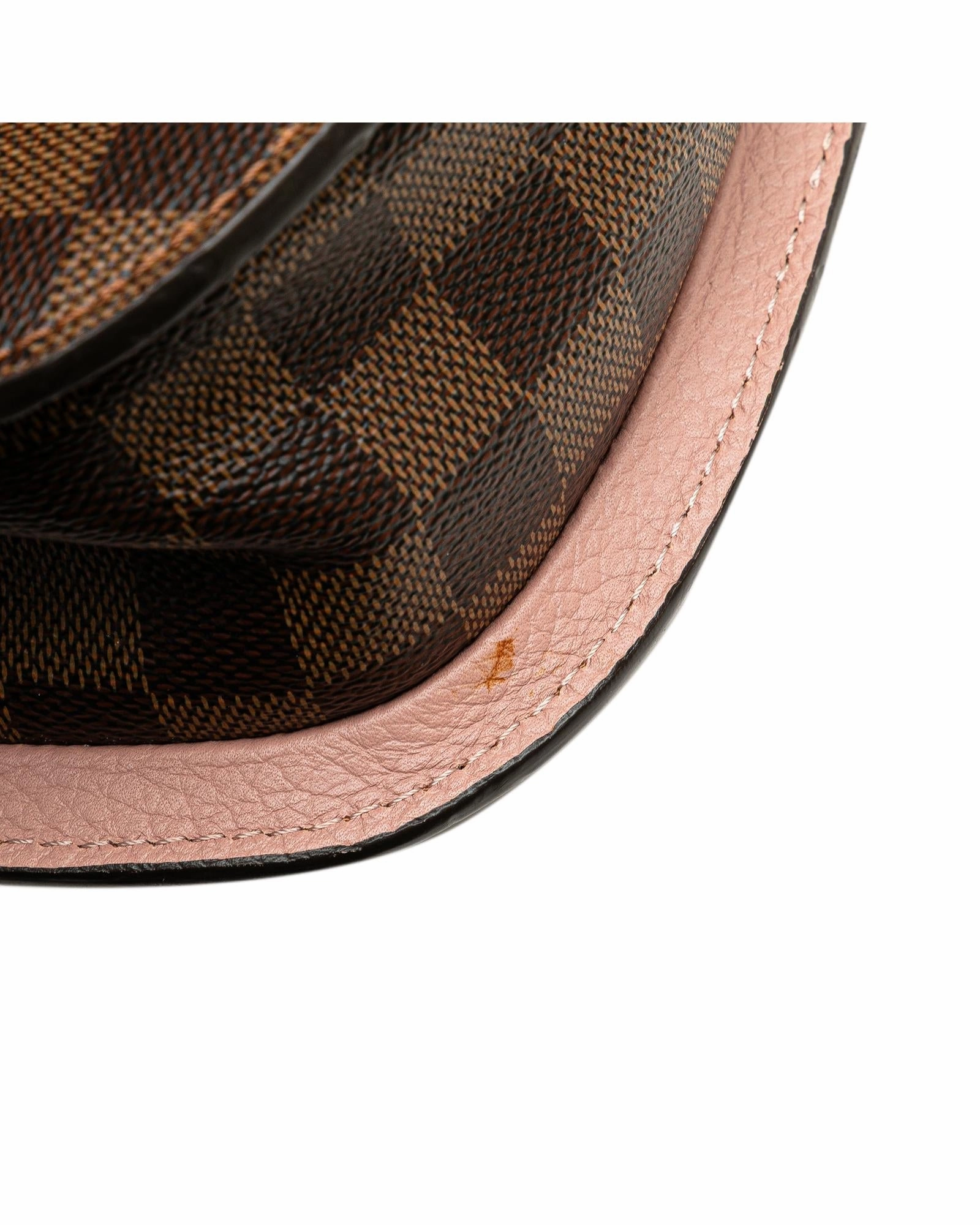 Damier Ebene Cuir Taurillon Wight Chain Strap Shoulder Bag