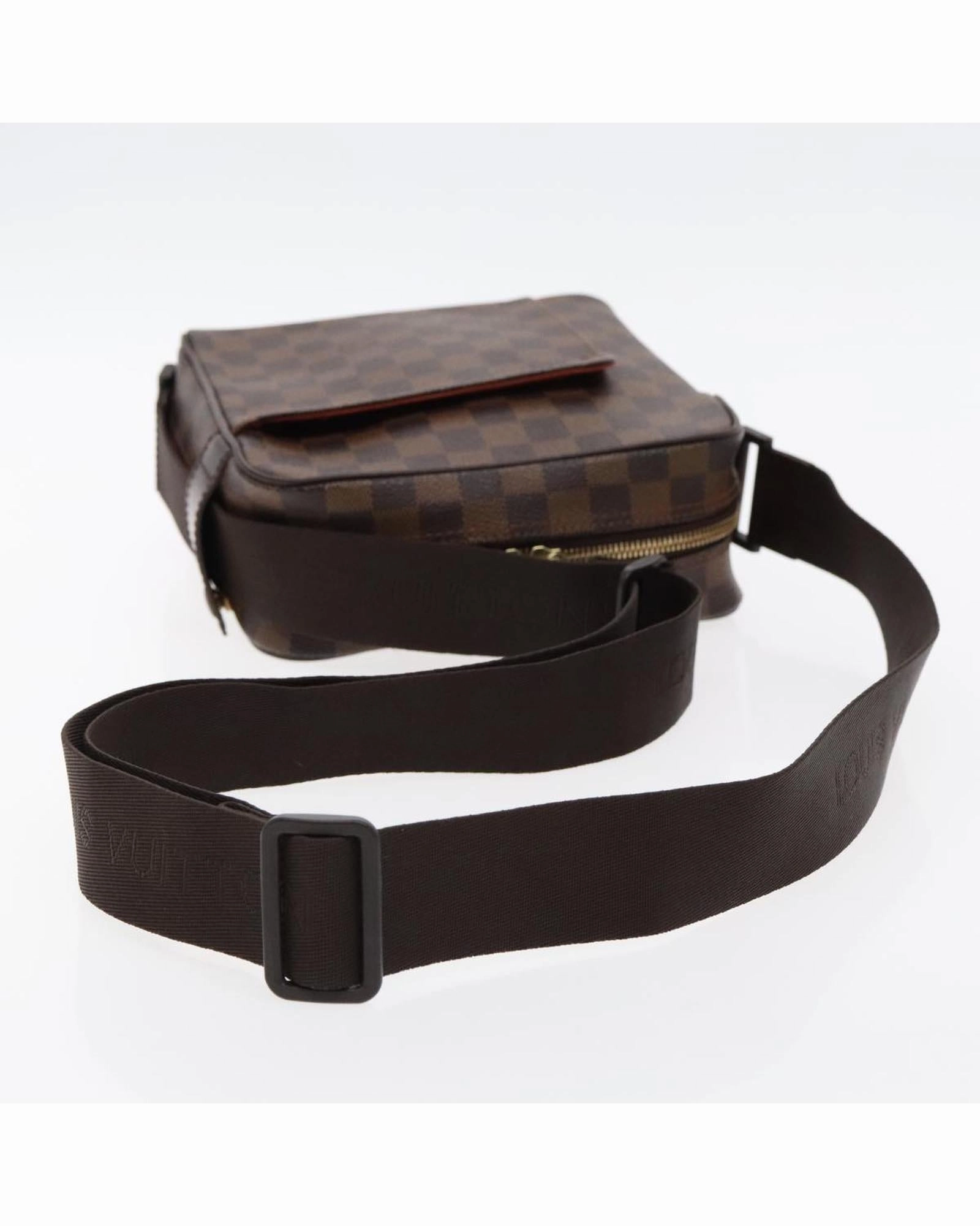 Damier Ebene Olaf PM Shoulder Bag