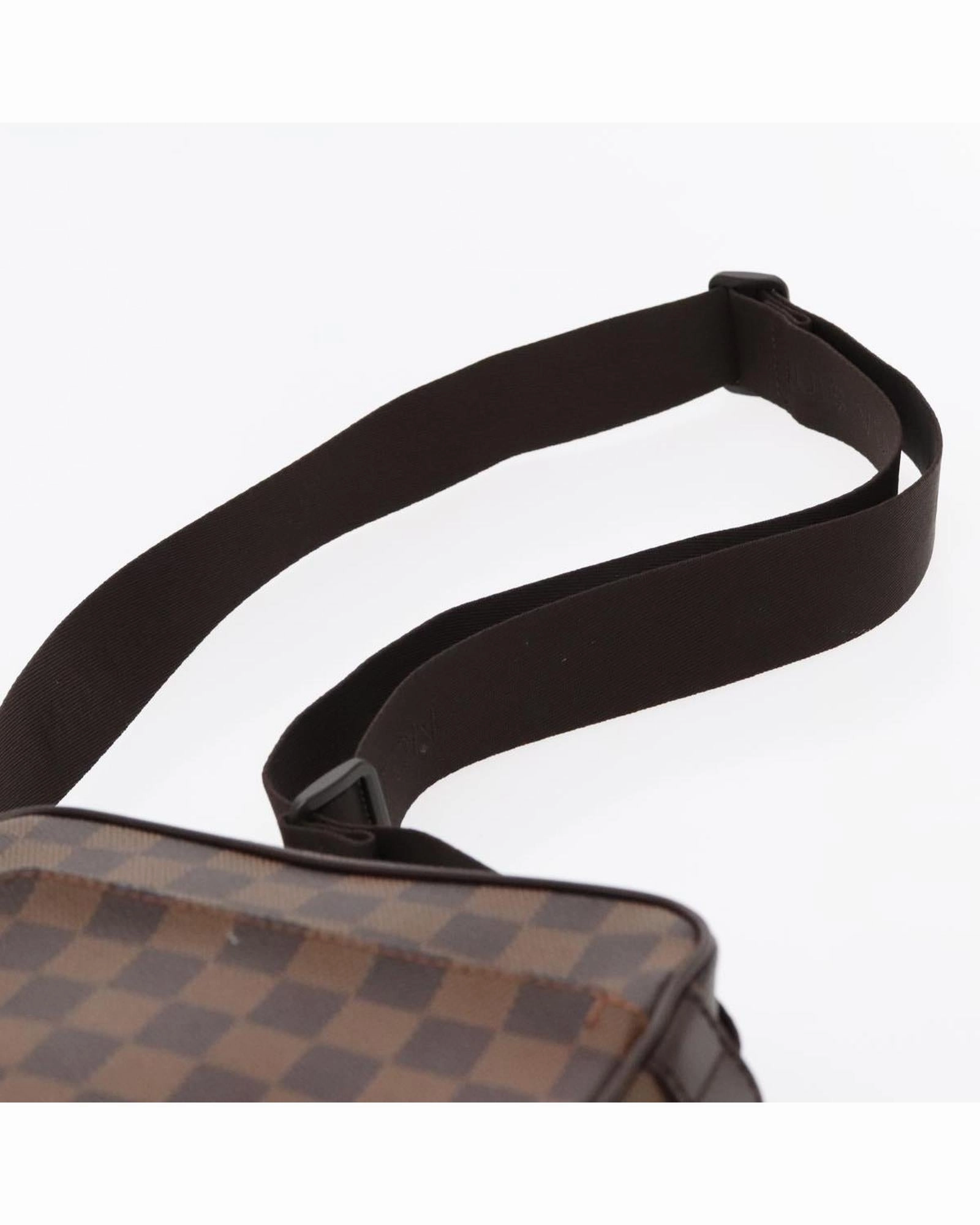 Damier Ebene Olaf PM Shoulder Bag