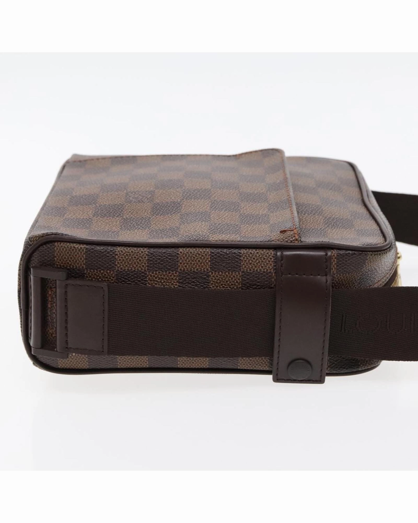 Damier Ebene Olaf PM Shoulder Bag