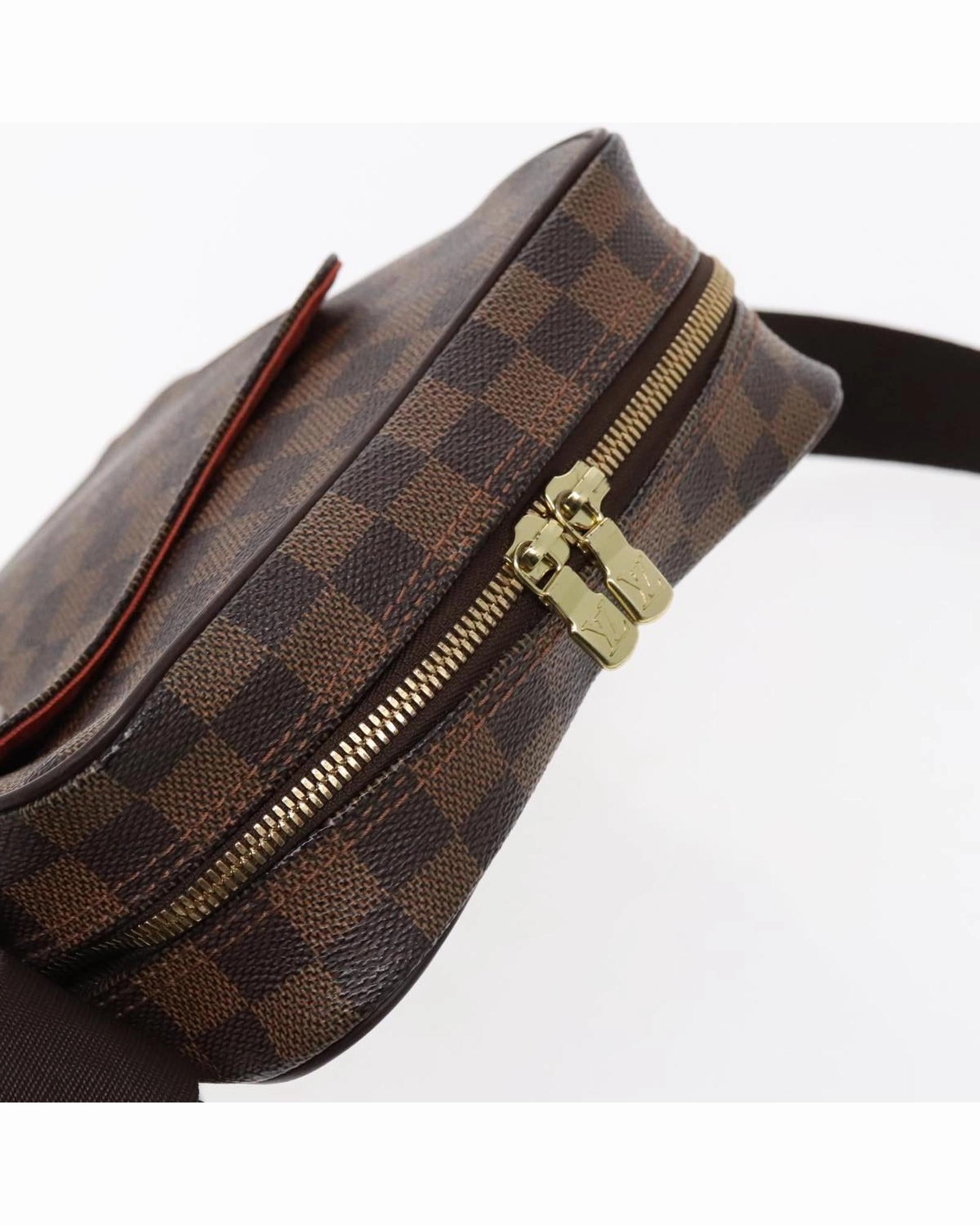 Damier Ebene Olaf PM Shoulder Bag
