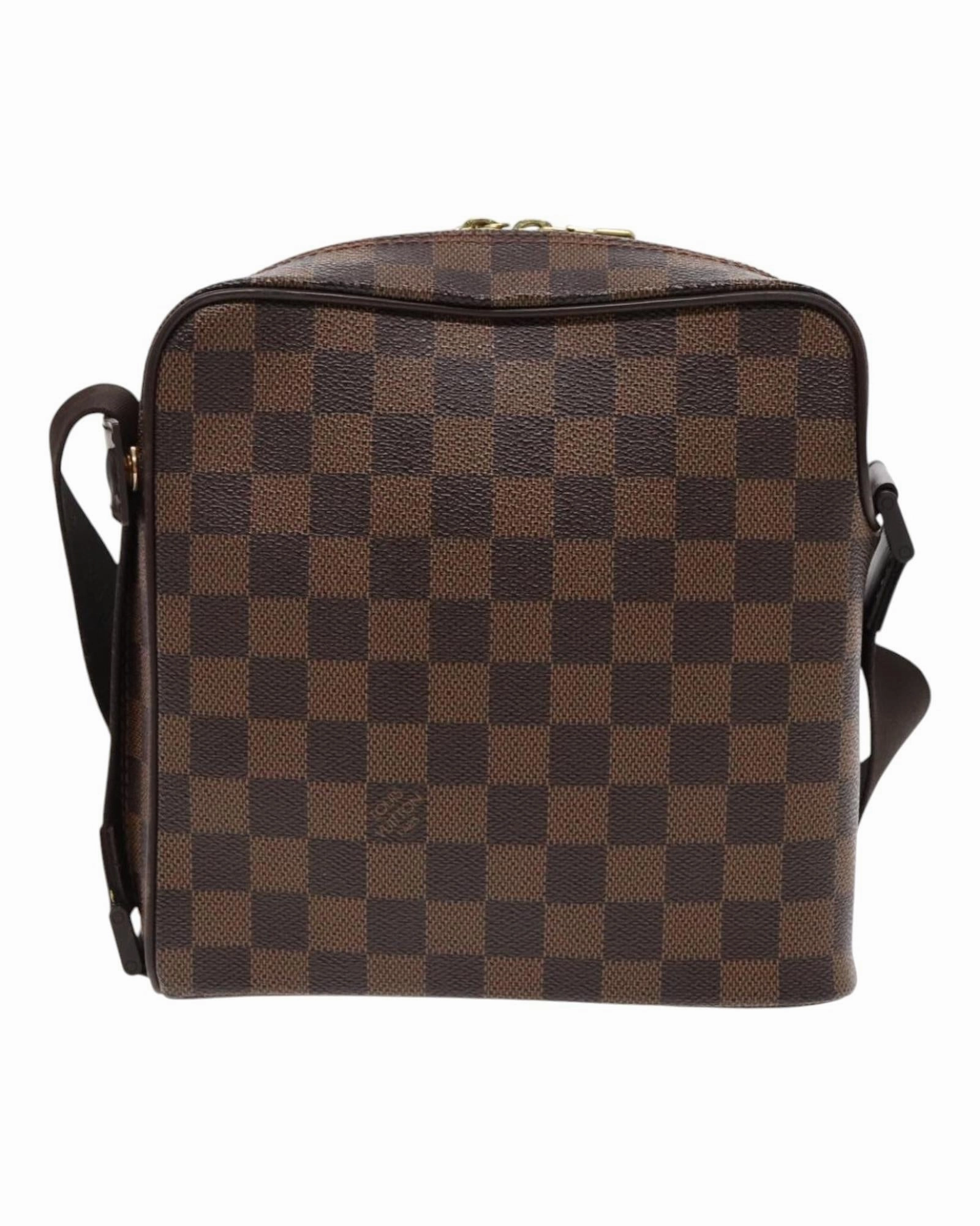 Damier Ebene Olaf PM Shoulder Bag
