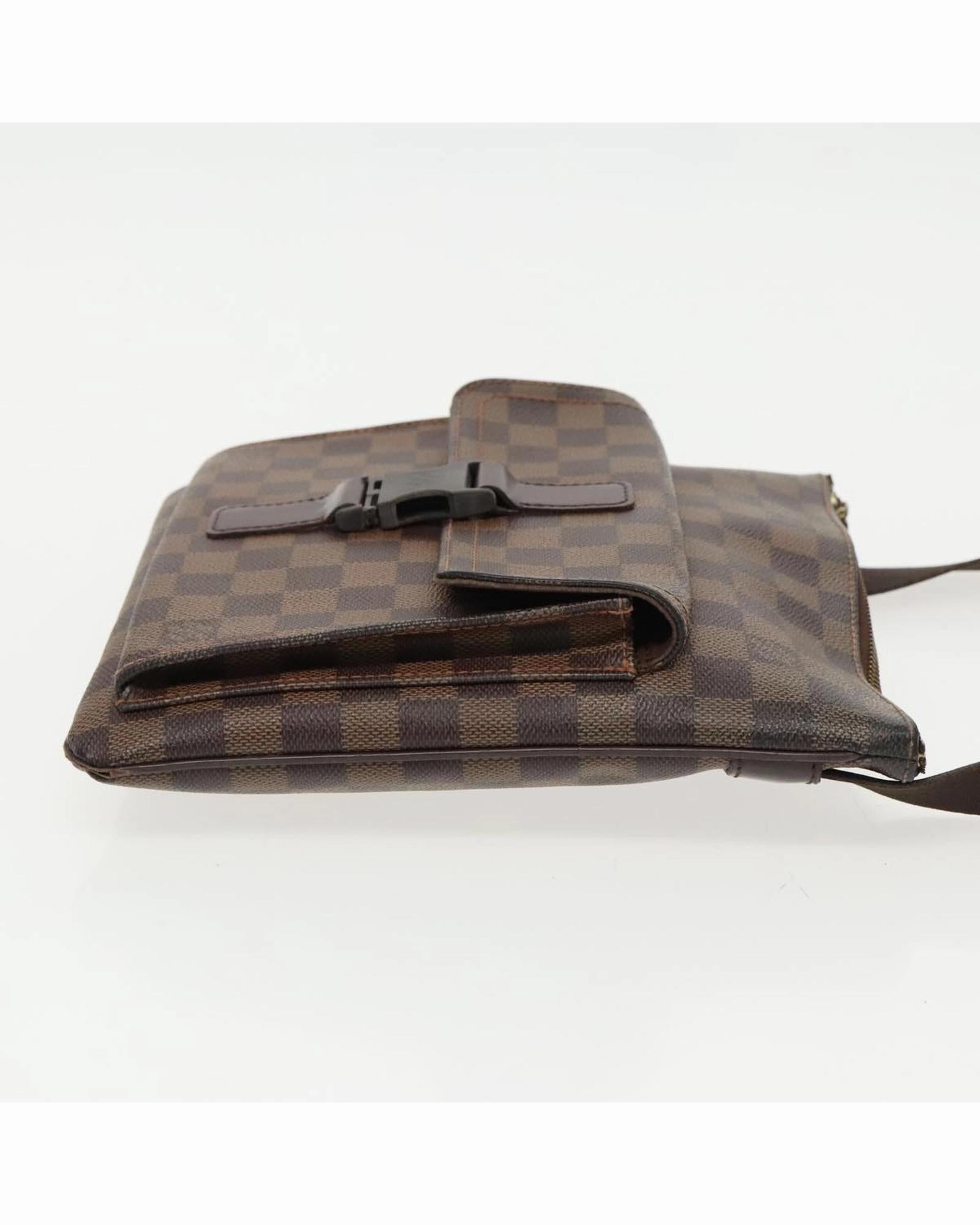 Damier Ebene Pochette Merwiel Shoulder Bag with Adjustable Strap