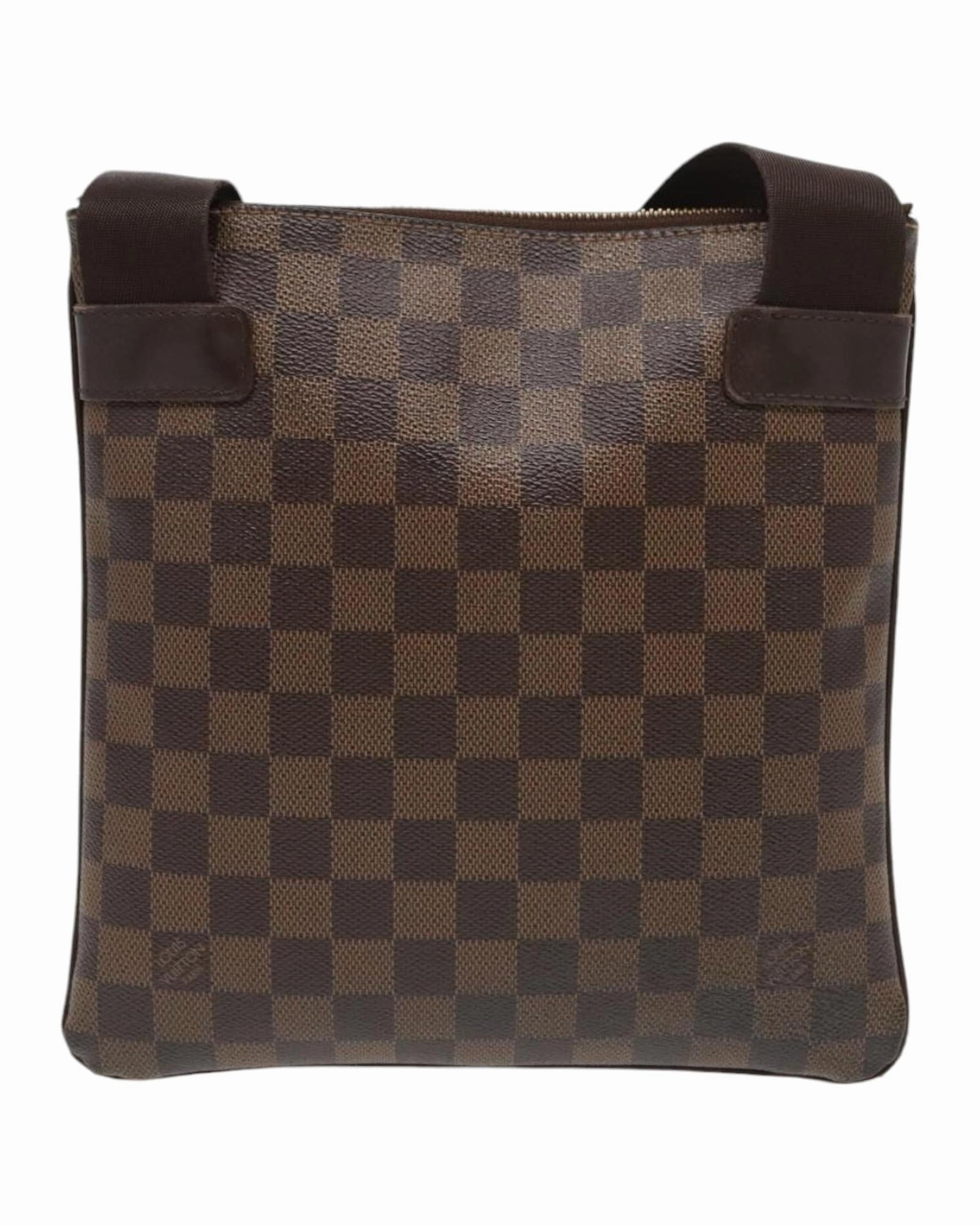 Damier Ebene Pochette Merwiel Shoulder Bag with Adjustable Strap