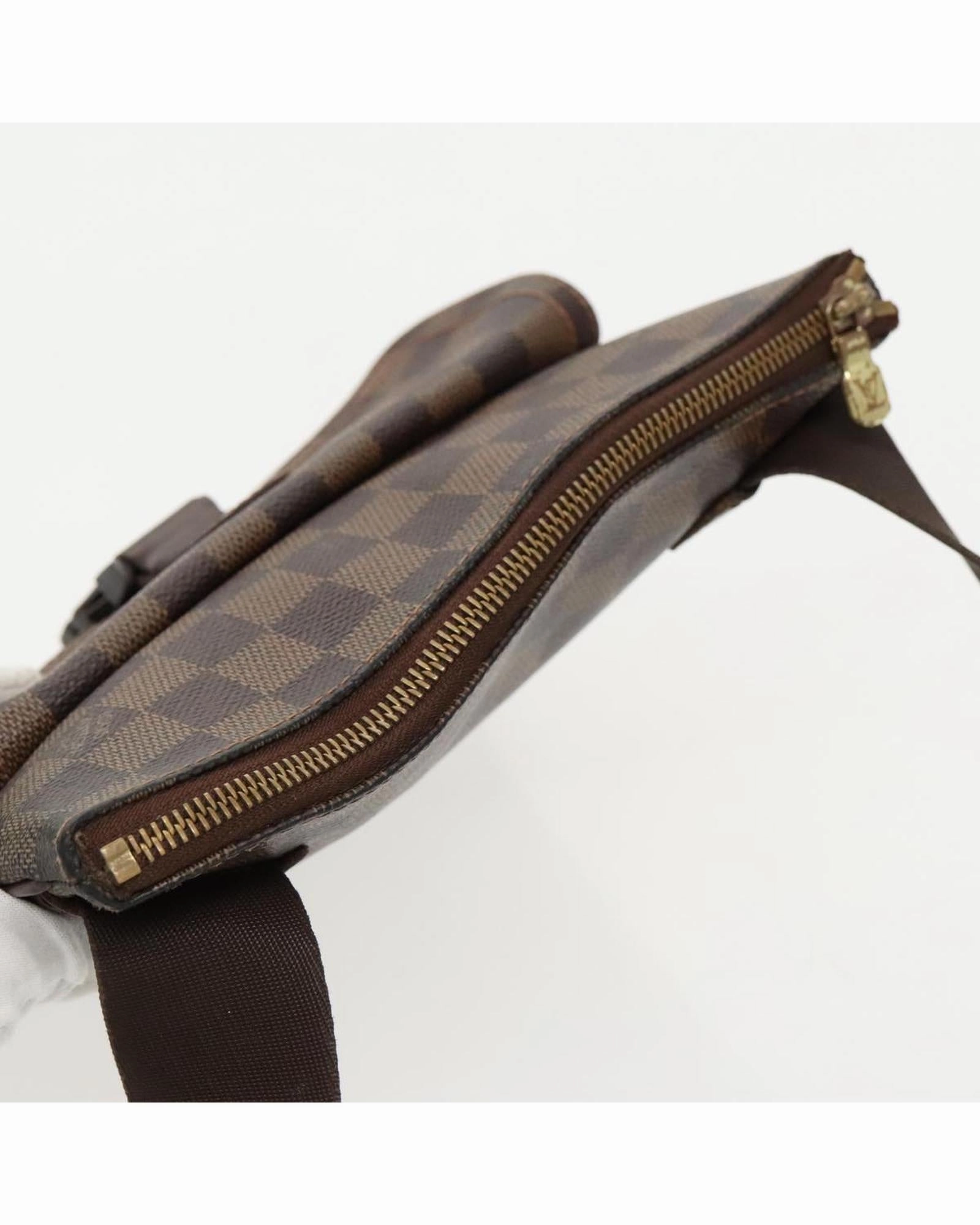 Damier Ebene Pochette Merwiel Shoulder Bag with Adjustable Strap