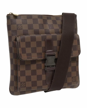 Damier Ebene Pochette Merwiel Shoulder Bag with Adjustable Strap