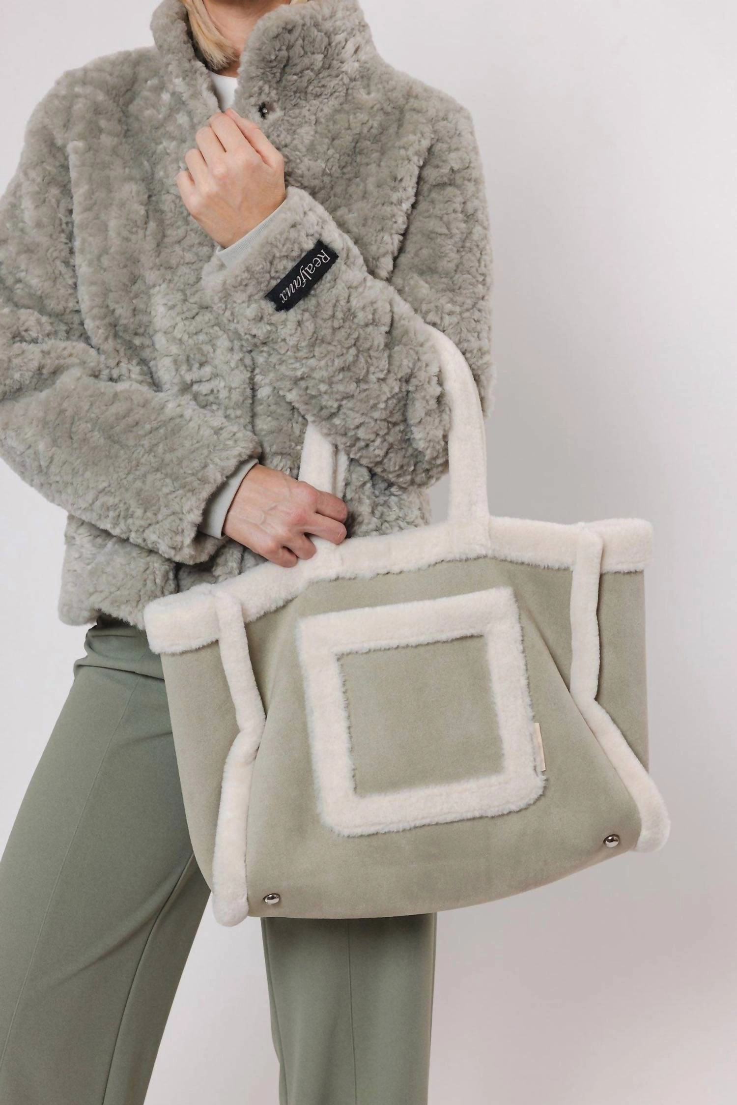 Danu Bumbag Artichoke Birch In Soft Muted Sage Green