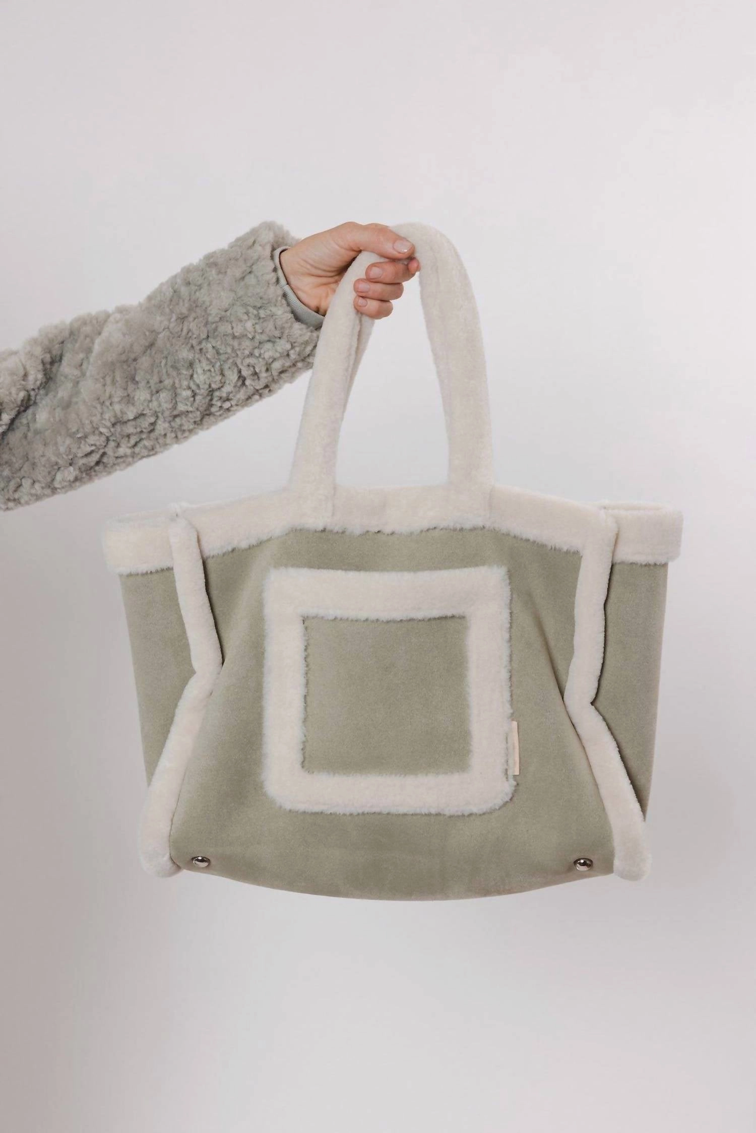 Danu Bumbag Artichoke Birch In Soft Muted Sage Green