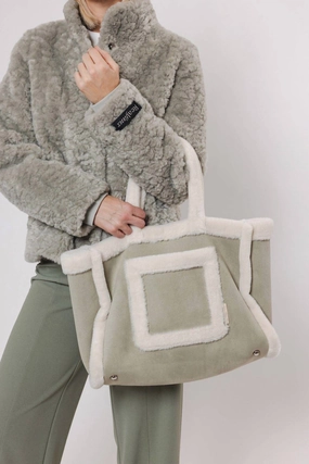 Danu Bumbag Artichoke Birch In Soft Muted Sage Green